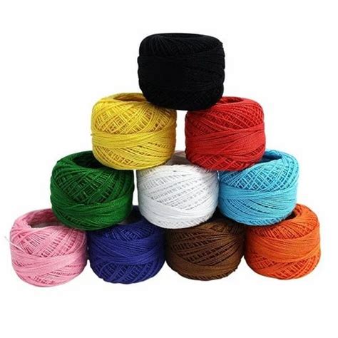 Cotton Multicolor Embroidery Threads Packaging Type Reel At Best