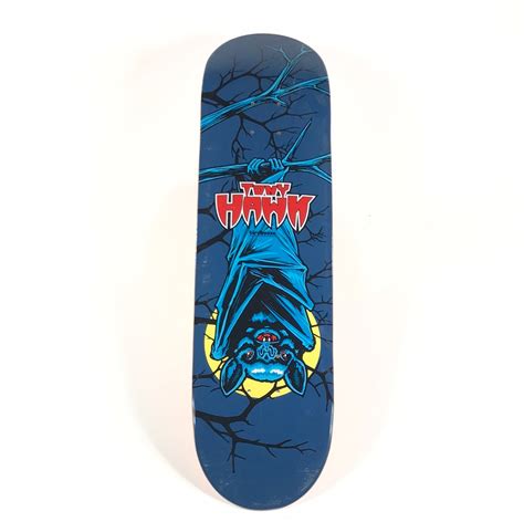 Birdhouse Tony Hawk Vampire Bat Blue 8375 Skateboard Deck Western Skate Co
