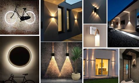 There Are Many Different Lighting Fixtures In This Collage Including