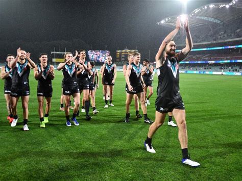 Weekly podcasts including the pairlow and blake's quiz. Port Adelaide chasing slice of AFL history | Sports News ...