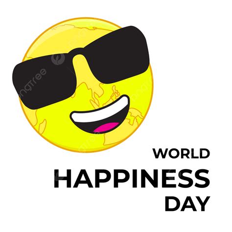 World Happy Day Vector Hd Images World Happiness Day Poster Logo