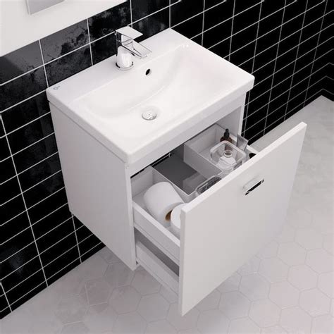 Ideal Standard Concept Space White Wall Hung Vanity Unit And Basin