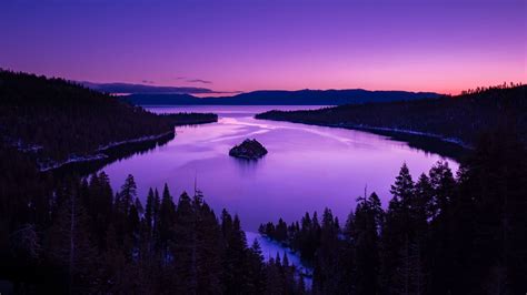 Sunset Lake View Wallpapers Wallpaper Cave