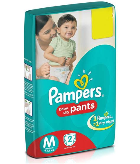 Pampers Pants Diapers Medium Size 2 Pc Pack Buy Pampers Pants Diapers