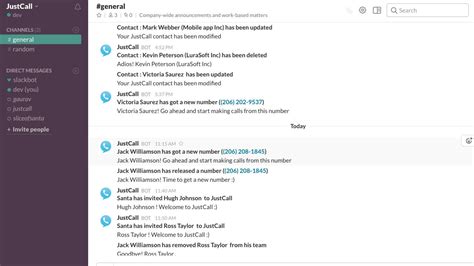 Imagine all your team communication in one place, instantly searchable, available wherever you go. Slack Call Tracking using JustCall | Call tracking ...