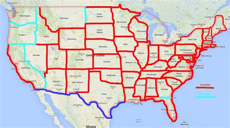 Multi Colored Usa Map Showing State Borders 3d Illust