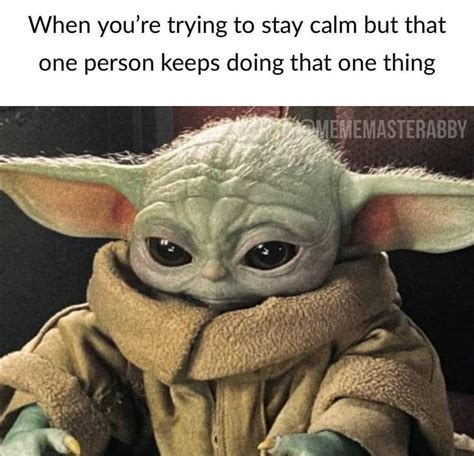 4110 Likes 52 Comments Star Wars Baby Yoda Memes Babyyodaig