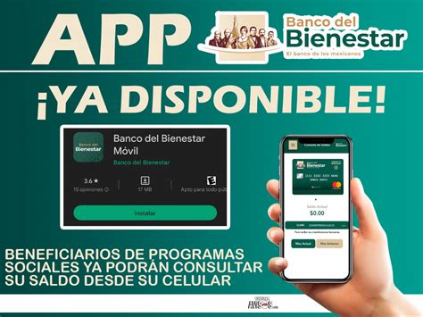 Nueva APP del Banco del Bienestar Beneficiarios de programas sociales ya podrán consultar su