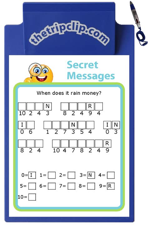 Make Your Own Secret Message Puzzle Printable Travel Activities In