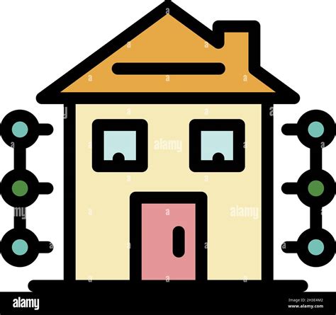 Construction Project Icon Outline Construction Project Vector Icon