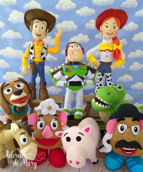 Toy Story Bonecos Artesanía De Toy Story Muñecos De Fieltro