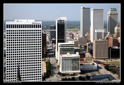 Tulsa Oklahoma Skyline Aerial Aerial Of Tulsa Oklahoma Do Flickr