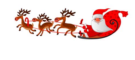 Santa Clauss Reindeer Mrs Claus Rudolph Christmas Santa S Sleigh Png