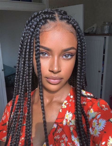 Image In Fashion😎 Collection By Pinx1999 On We Heart It Box Braids Hairstyles Braided
