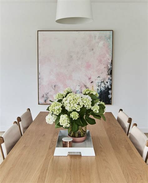 Tableau abstrait moderne pour décorer la salle à manger
