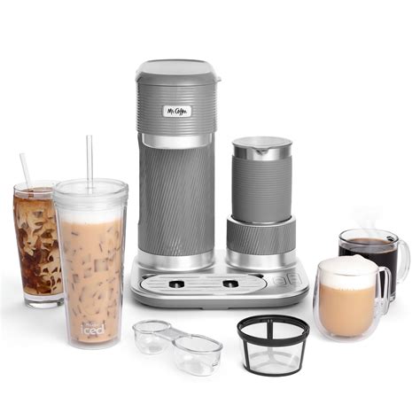 Mr Coffee 4 In 1 Single Serve Latte Lux Iced And Hot Coffee Maker