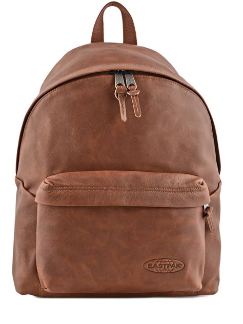 Cartables au look spécifique pour fille ou garçon. Sac dos Eastpak Leather Leather sur edisac.be