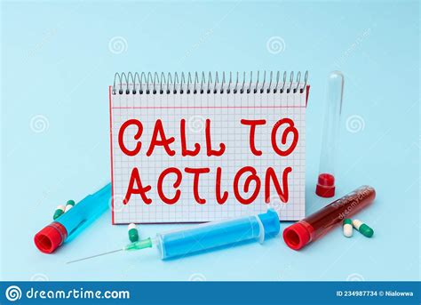 Writing Displaying Text Call To Action Business Concept Exhortation Do