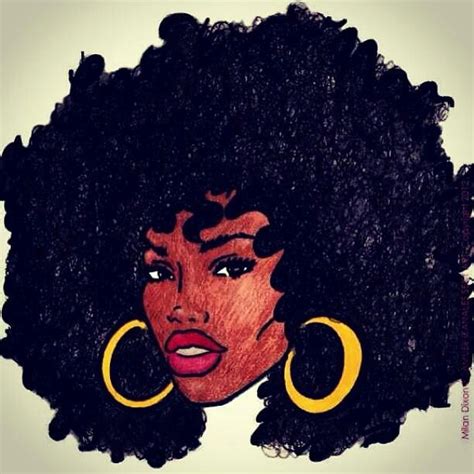Hair Black Art Natural Hair Art Afro Art Hair Art