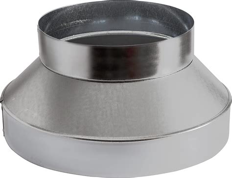 12 Inch To 8 Inch Hvac Duct Reducer And Increaser Galvanized Sheet