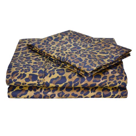 300 Thread Count Leopard Print Sheet Set T Ideas 2021 Cool Ts