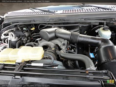 68 Liter Sohc 20 Valve V10 Engine For The 2000 Ford Excursion
