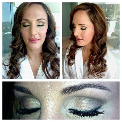 this bride looked beautiful on her wedding day hairstyling and airbrush makeup for this beauty