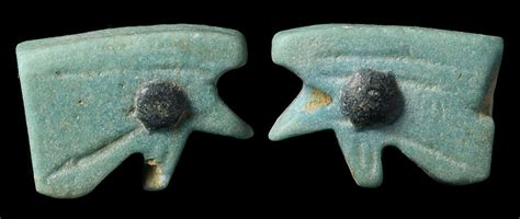 The eye of horus, wedjat eye or udjat eye is a concept and symbol in ancient egyptian religion that in addition, a lying jackal on one and a pair of ujat eyes on the other decorate the narrow sides of the. Ancient Resource: Egyptian Ujats / Udjats / Wadjets / Eye ...