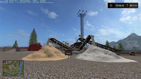 Fs17mining And Construction Economy V05map01 Youtube