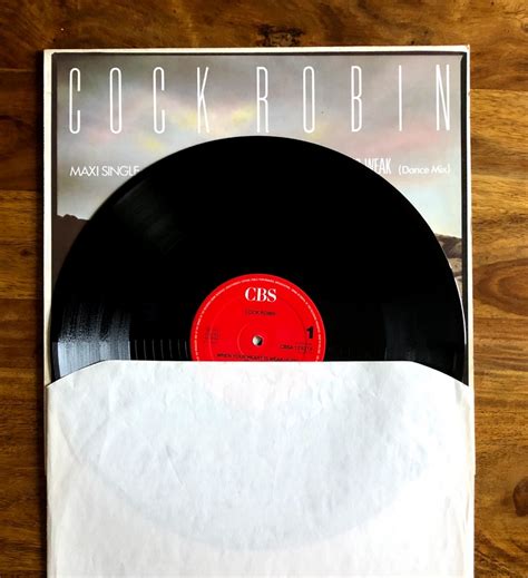Cock Robin When Your Heart Is Weak Vinyl 12 Maxi 45t Melodisque