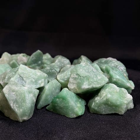 Green Aventurine Rough Crystal Natural Unpolished Raw Etsy