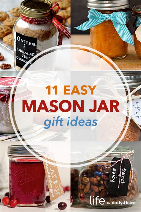 11 Super Easy Mason Jar Recipes For Diy Ts Life By Daily Burn