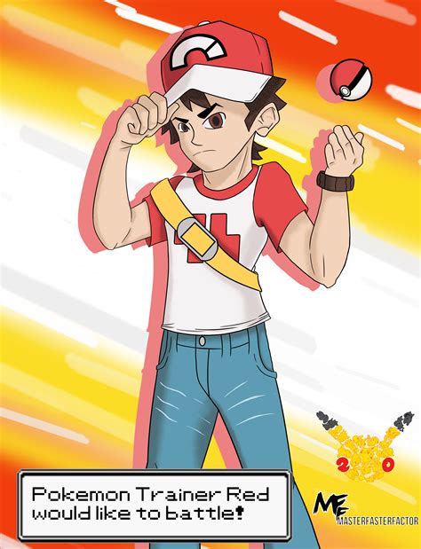 Pokemon Trainer Red Sun And Moon By Masterfasterfactor On Deviantart