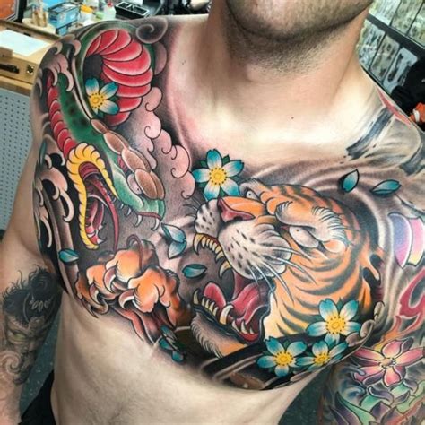 25 nice clouds chest tattoos. 100 Nice Chest Tattoo Ideas | Cuded in 2020 | Chest tattoo ...