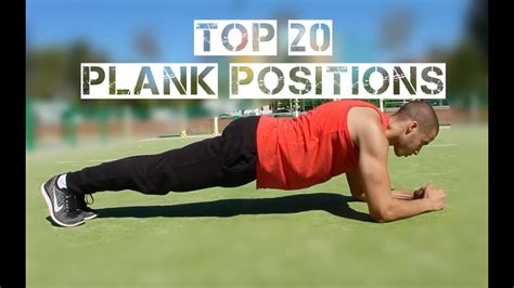 Top 20 Plank Variations Abs And Core Youtube