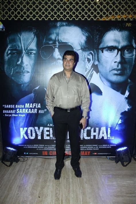 Director Ashu Trikha At Film Koyelaanchal First Look Trailer Launch In