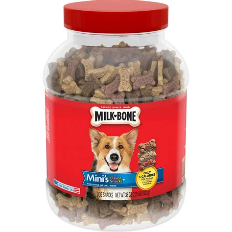 Milk Bone Minis Flavor Snacks Dog Biscuits 36 Ounce