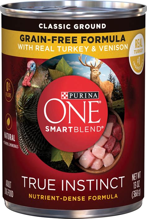 This product has 5 controversial ingredients, including artificial flavor and color. Purina ONE SmartBlend True Instinct Classic Ground with ...