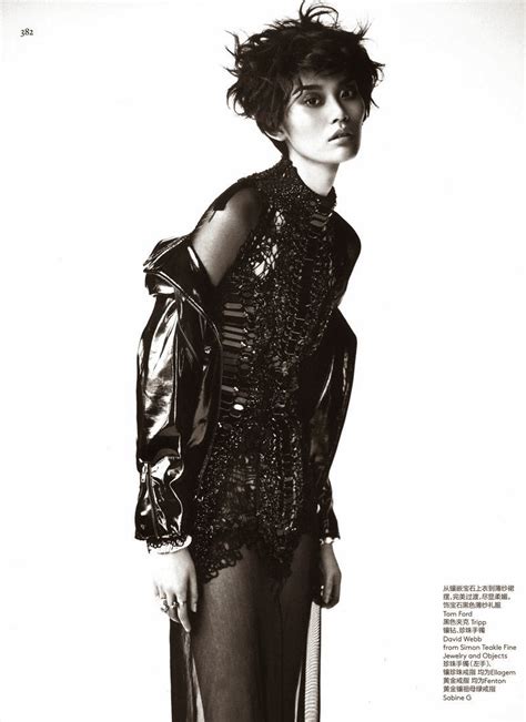 ASIAN MODELS BLOG EDITORIAL Ming Xi For Vogue China April 2014