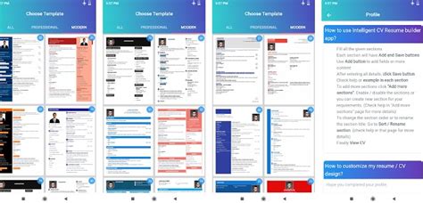 Intelligent cv had designed the resume builder (cv maker) with professional resume templates the best cv examples. 6 Best resume builder apps for Android and iOS (2021)
