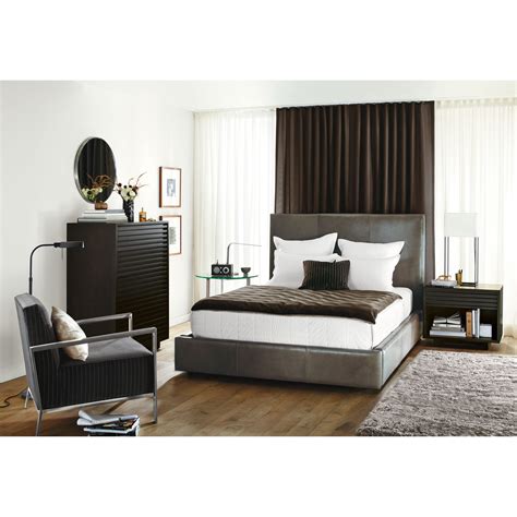 It's the place you start and end your day, so every component should work for your lifestyle and space. Wyatt Leather Bed - Modern & Contemporary Beds - Modern ...