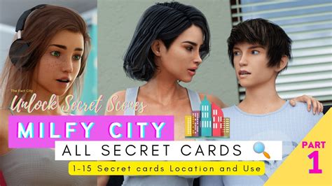 Milfy City New Version Secret Cards And Secret Scenes Secret Cards Part
