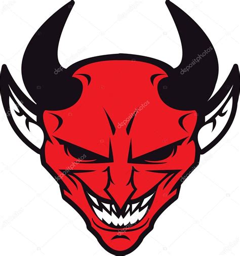 Devil logo vector — Stock Vector © Marina_kr #140891218