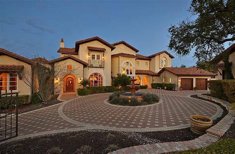 10000 Square Foot Spanish Style Mansion In Austin Tx Homes Of The Rich
