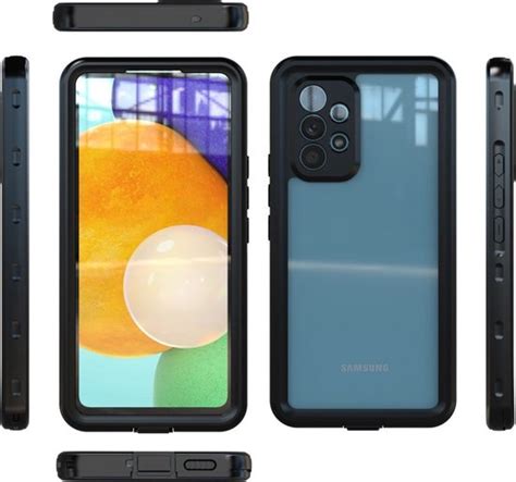 Samsung Galaxy A53 5g Plus Waterproof Case Telefoonhoesje Zwart