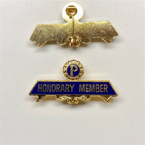 Honorary Members Gilt Badge Probus Supplies