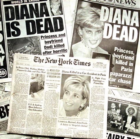 Princess Dianas Death A Look Back At Headlines That Shook The World