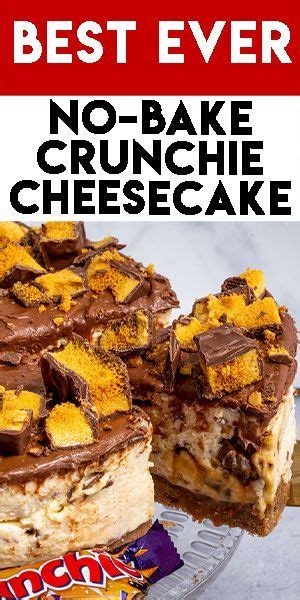 gluten free crunchie cheesecake recipe no bake recipe cheesecake recipes recipes food