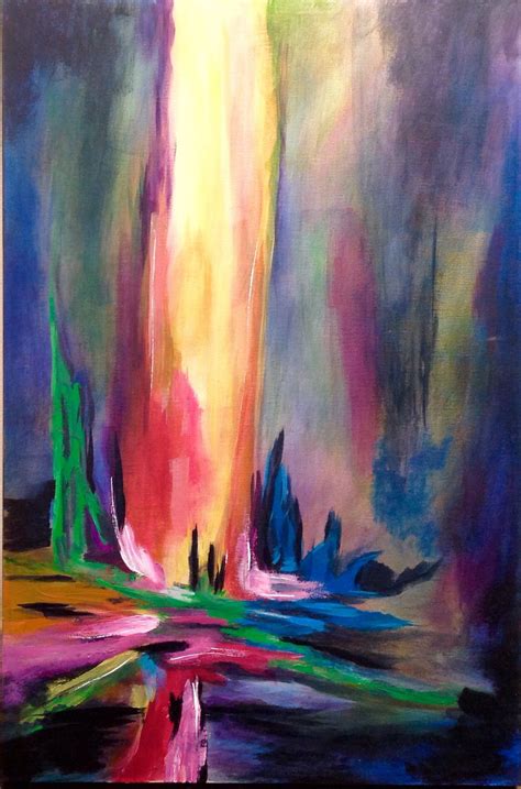Bright New Abstract Painting Called Illumination Is By Shelley