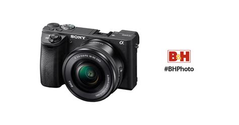 Sony Alpha A6500 Mirrorless Digital Camera Ilce6500kit Bandh Photo